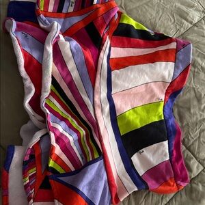 Pucci Colorful Striped Scarf